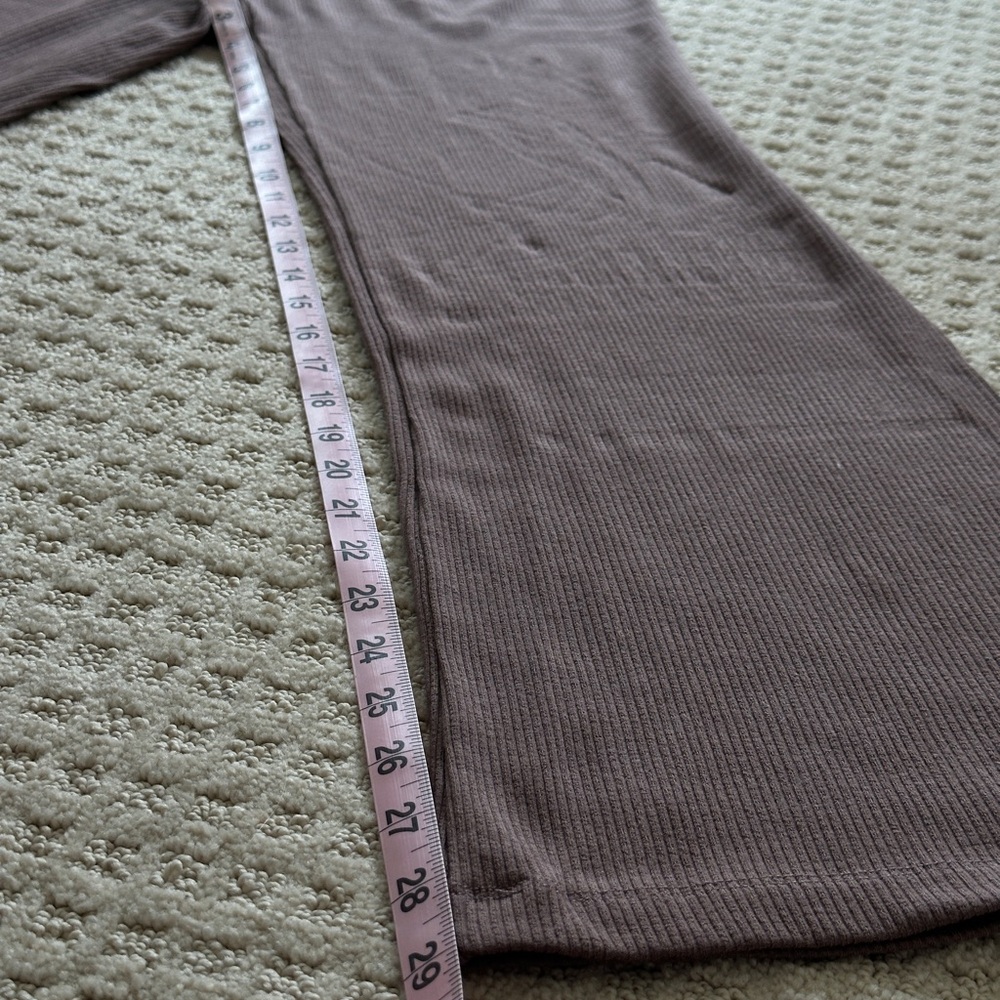 NAADAM Ribbed Lightweight Wide Leg Pants - Picture 7 of 7